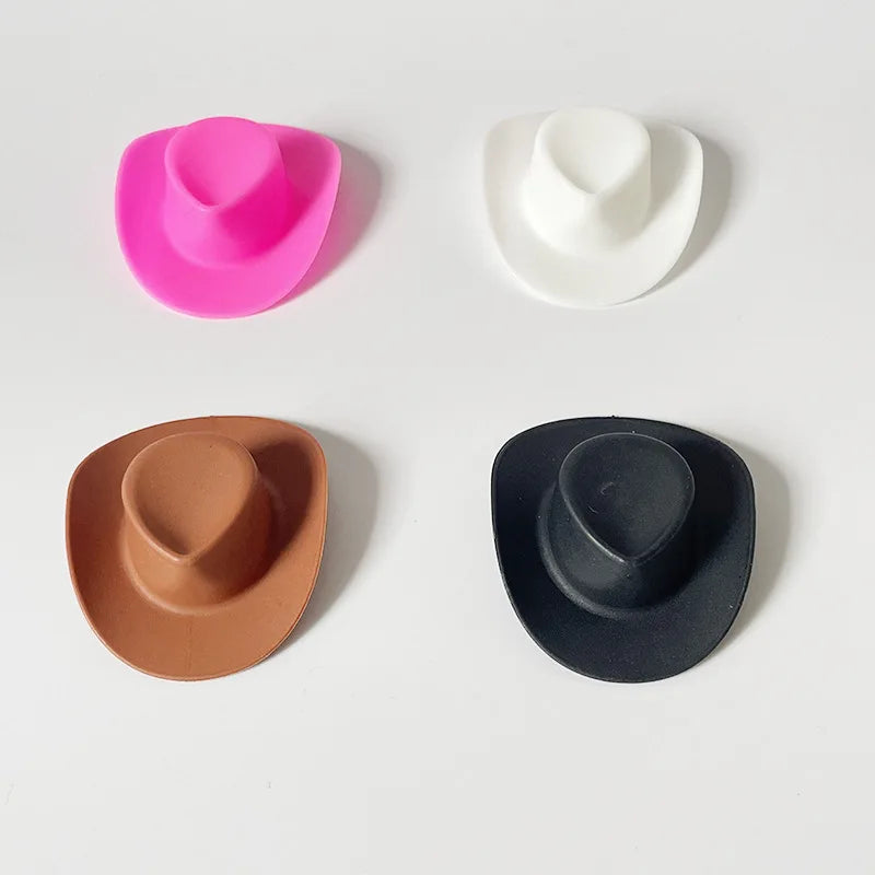 10Pcs Multicolored Mini Cowboy Hat